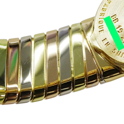 BVLGARI ブルガリ ブルガリブルガリ トゥボガス BB192T レディース 腕時計 クオーツ QZ 750YG 750WG 750PG 磨き済み【中古】