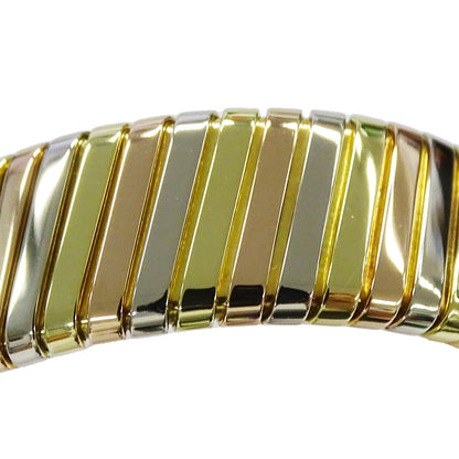 BVLGARI ブルガリ ブルガリブルガリ トゥボガス BB192T レディース 腕時計 クオーツ QZ 750YG 750WG 750PG 磨き済み【中古】