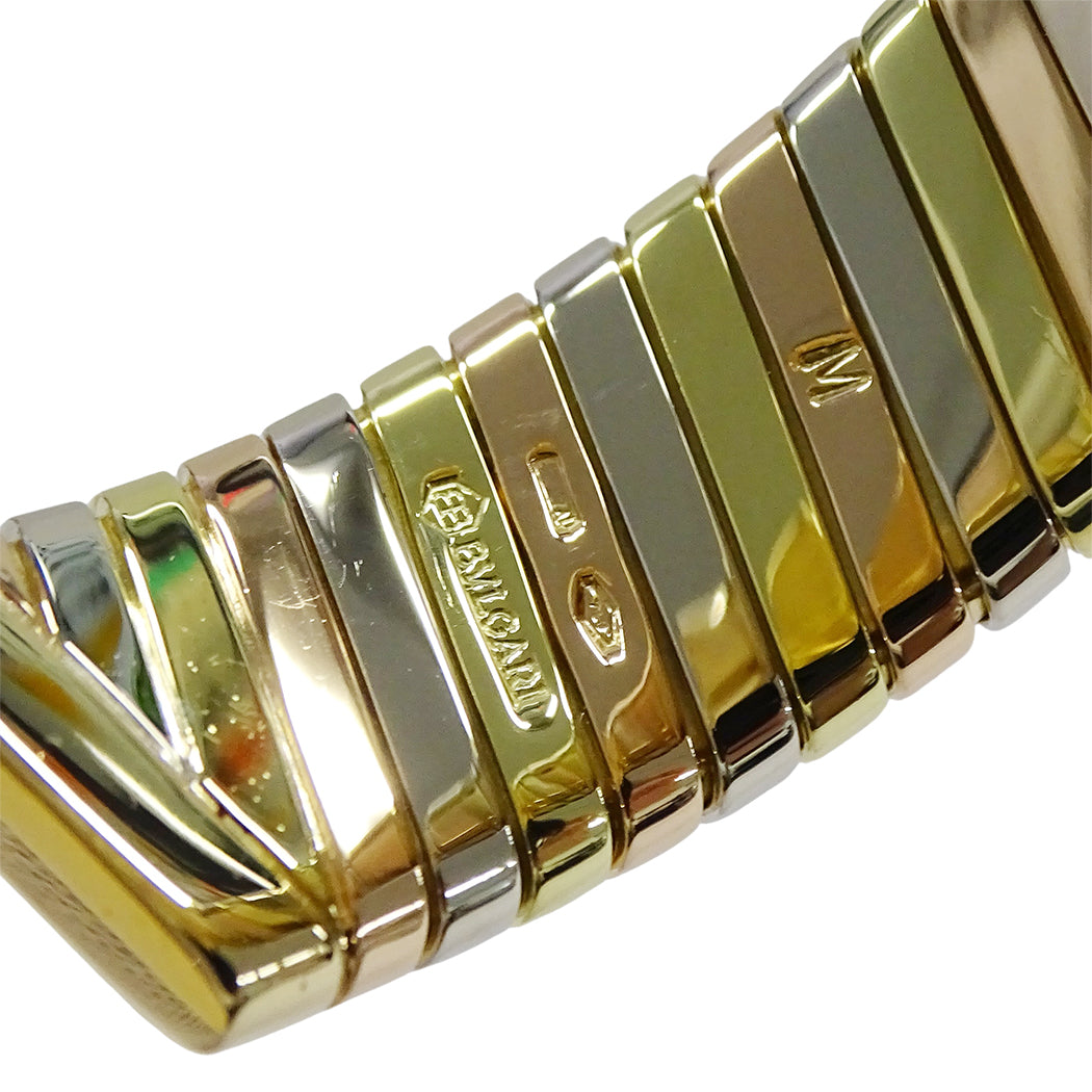 BVLGARI ブルガリ ブルガリブルガリ トゥボガス BB192T レディース 腕時計 クオーツ QZ 750YG 750WG 750PG 磨き済み【中古】