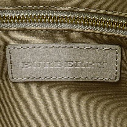 BURBERRY バーバリー 2wayバッグ ベージュ レザー レディース 【中古】