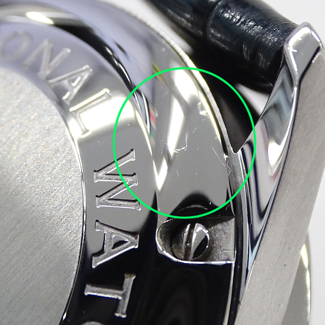 インターナショナルウォッチカンパニー IWC ポルトギーゼ IW371417 メンズ 腕時計 自動巻き SS レザー 磨き済み【中古】