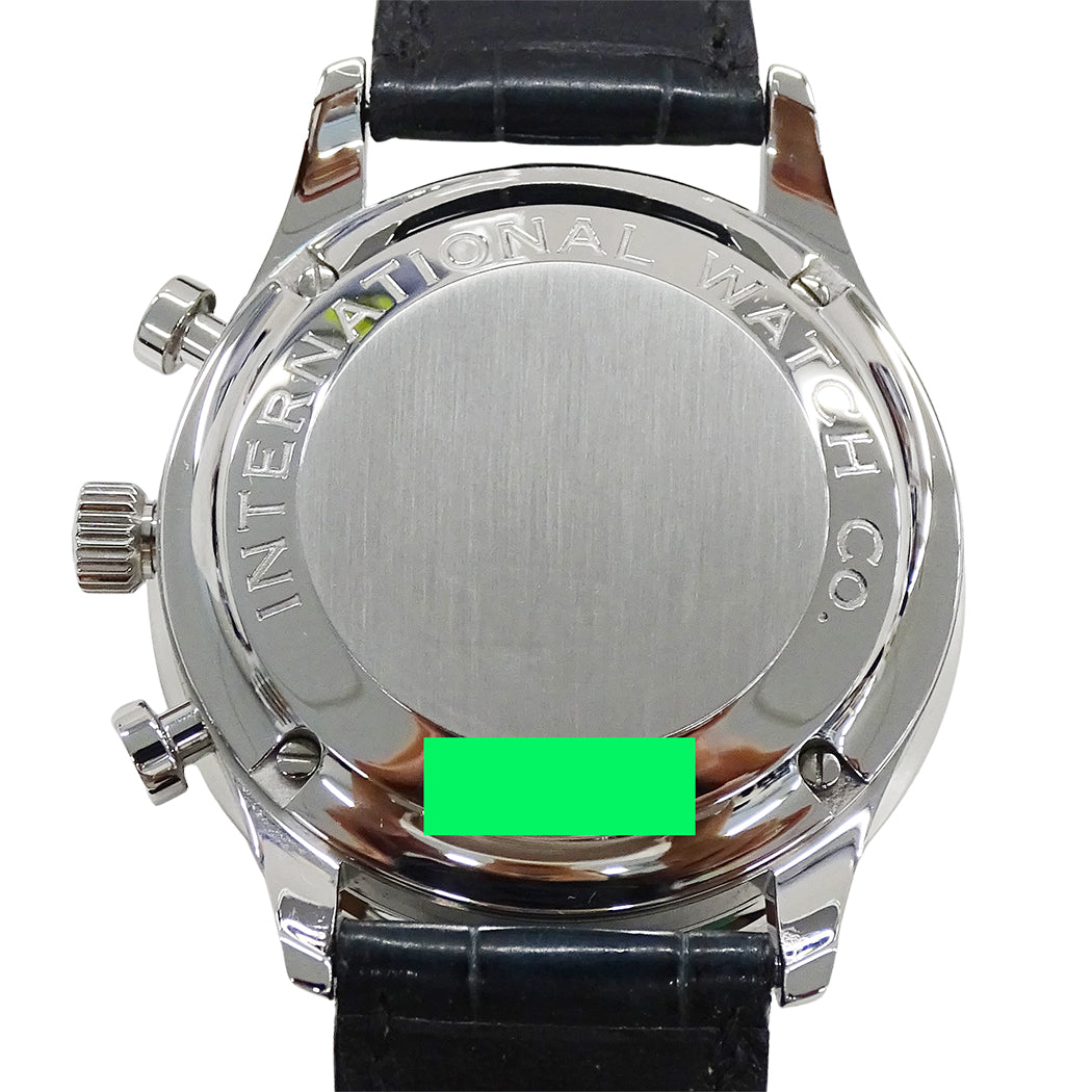 インターナショナルウォッチカンパニー IWC ポルトギーゼ IW371417 メンズ 腕時計 自動巻き SS レザー 磨き済み【中古】
