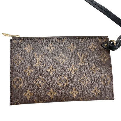 LOUIS VUITTON ルイ・ヴィトン ロウキー ホーボー MM ショルダーバッグ ノワール M24856 グレインカーフ レディース メンズ 【中古】