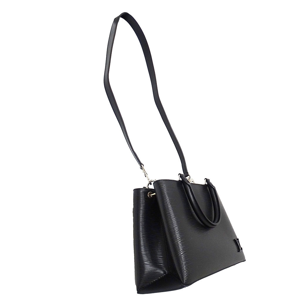 LOUIS VUITTON ルイ・ヴィトン クレベールPM 2wayバッグ エピ ノワール M51334 エピレザー レディース 【中古】