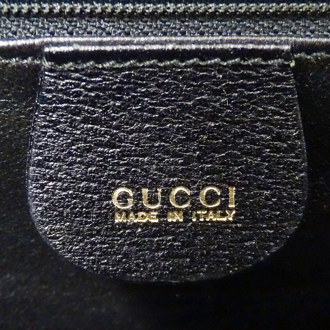 GUCCI グッチ ハンドバッグ バンブー ブラック 000・926・0633 レザー レディース 【中古】