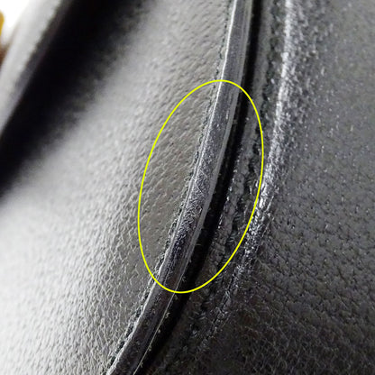 GUCCI グッチ ハンドバッグ バンブー ブラック 000・926・0633 レザー レディース 【中古】