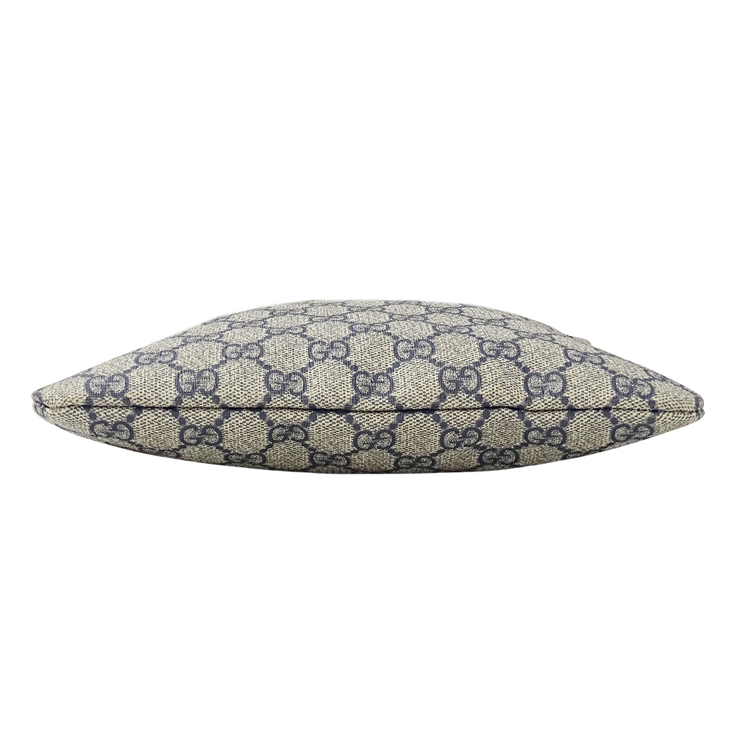 GUCCI グッチ ショルダーバッグ ネイビー ベージュ 246413 GGプラス メンズ 【中古】