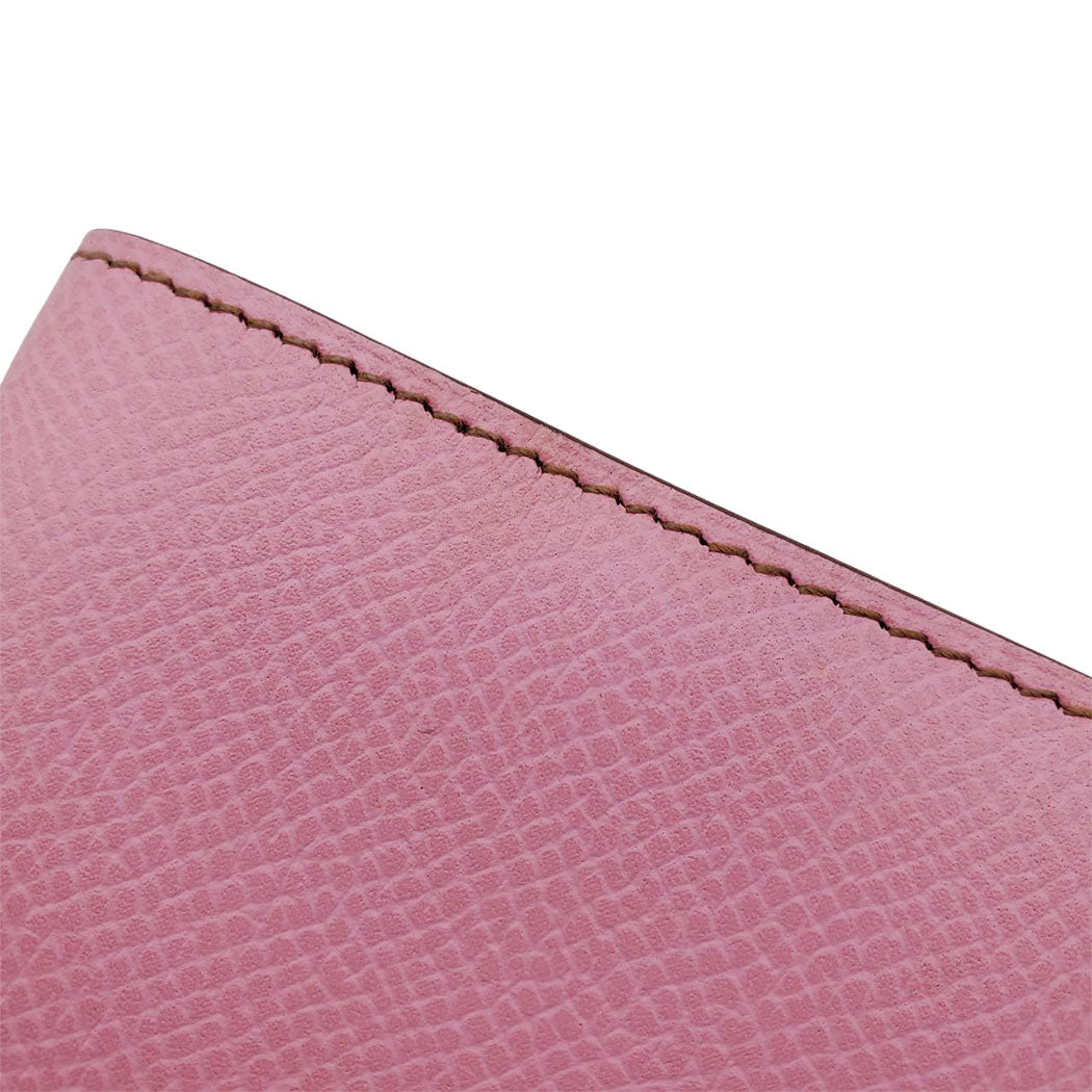 HERMES エルメス アジェンダ ヴィジョン 手帳カバー ピンク ヴォーエプソン レディース メンズ 【中古】
