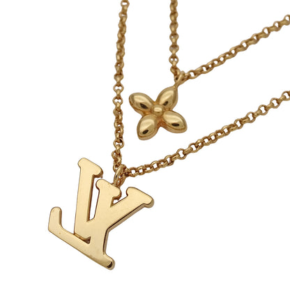 LOUIS VUITTON ルイ・ヴィトン ネックレス・レディLV ネックレス ゴールド レディース M01845 【中古】
