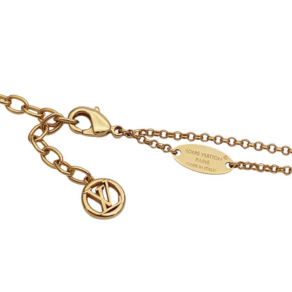 LOUIS VUITTON ルイ・ヴィトン ネックレス・レディLV ネックレス ゴールド レディース M01845 【中古】
