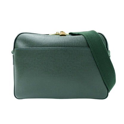 LOUIS VUITTON ルイ・ヴィトン リポーターPM ショルダーバッグ エピセア グリーン M30154 タイガ メンズ 【中古】