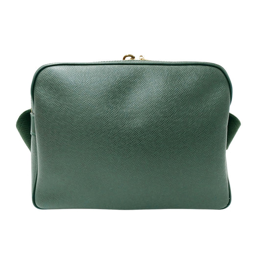 LOUIS VUITTON ルイ・ヴィトン リポーターPM ショルダーバッグ エピセア グリーン M30154 タイガ メンズ 【中古】