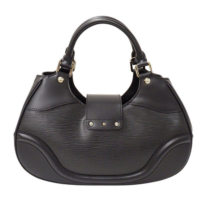 LOUIS VUITTON ルイ・ヴィトン サック・モンテーニュ 2wayバッグ ノワール M59302 エピレザー レディース 【中古】