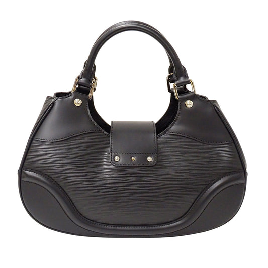 LOUIS VUITTON ルイ・ヴィトン サック・モンテーニュ 2wayバッグ ノワール M59302 エピレザー レディース 【中古】
