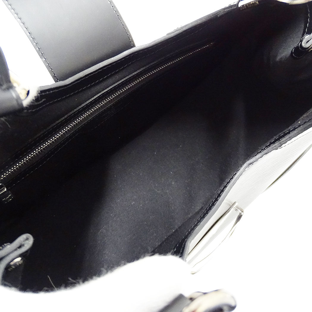 LOUIS VUITTON ルイ・ヴィトン サック・モンテーニュ 2wayバッグ ノワール M59302 エピレザー レディース 【中古】