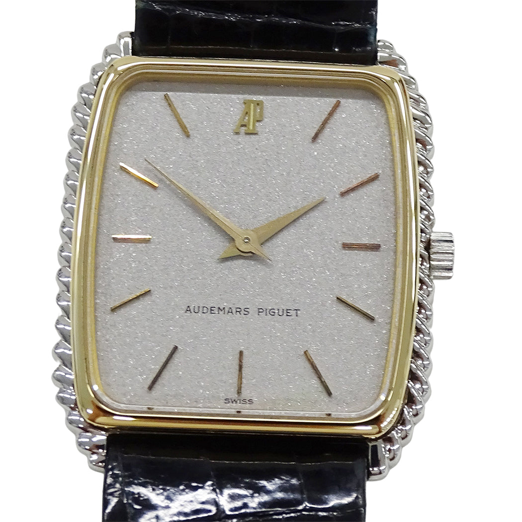 AUDEMARS PIGUET オーデマ・ピゲ 4249 メンズ 腕時計 手巻き SS YG レザー 磨き済み【中古】