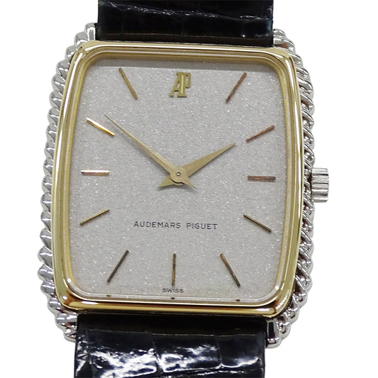 AUDEMARS PIGUET オーデマ・ピゲ 4249 メンズ 腕時計 手巻き SS YG レザー 磨き済み【中古】