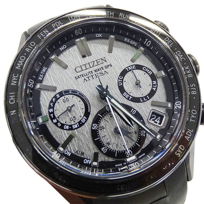 CITIZEN シチズン アテッサ ACT Line CC4055-14H メンズ 腕時計 エコドライブ 電波 ソーラー チタン ラバー【中古】