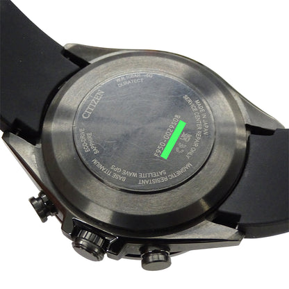 CITIZEN シチズン アテッサ ACT Line CC4055-14H メンズ 腕時計 エコドライブ 電波 ソーラー チタン ラバー【中古】