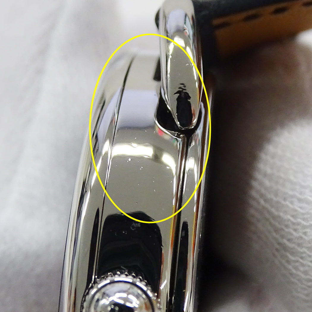HERMES エルメス アルソー AR4.810 メンズ 腕時計 自動巻き AT ステンレス レザー 磨き済み【中古】