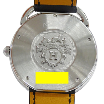 HERMES エルメス アルソー AR4.810 メンズ 腕時計 自動巻き AT ステンレス レザー 磨き済み【中古】