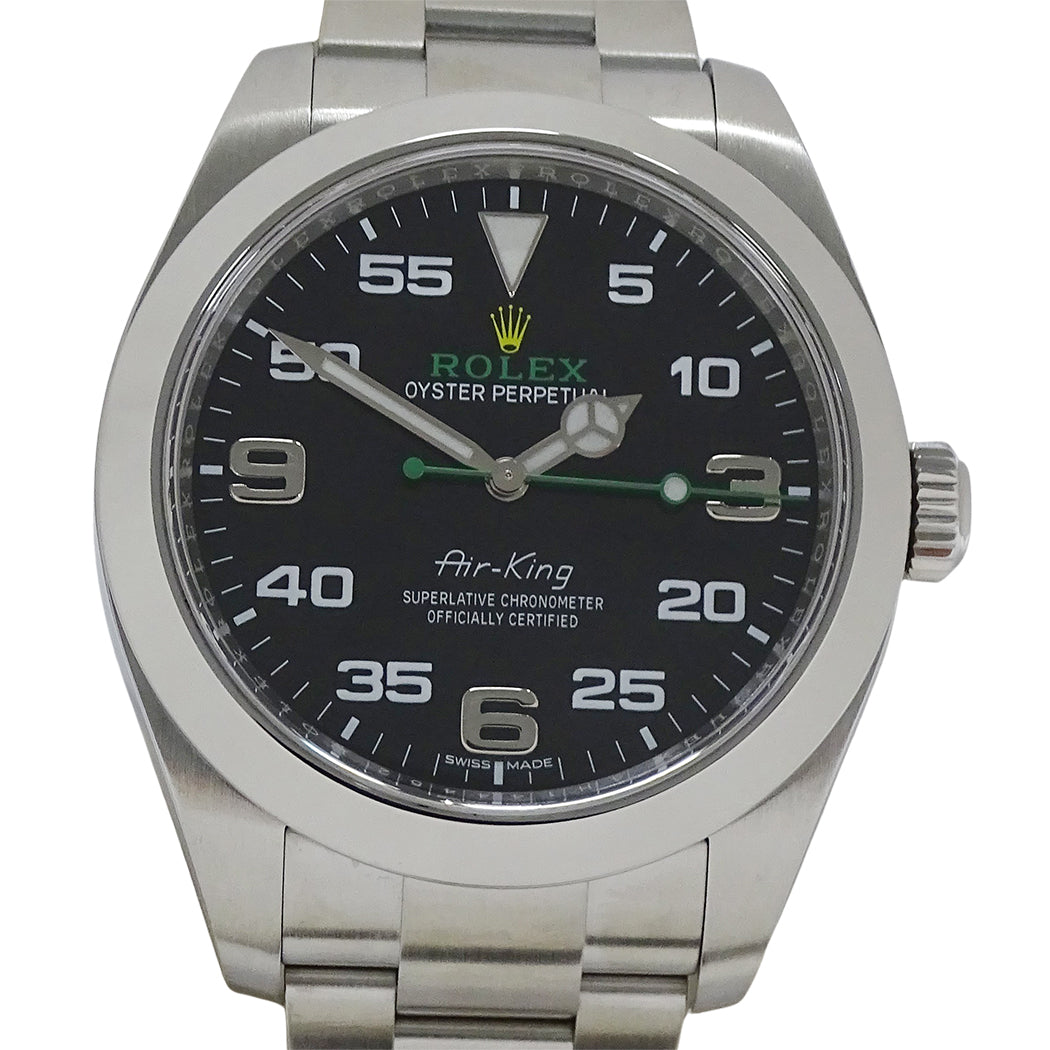ROLEX ロレックス エアキング 116900 ランダム番 メンズ 腕時計 自動巻き AT SS 磨き済み【中古】