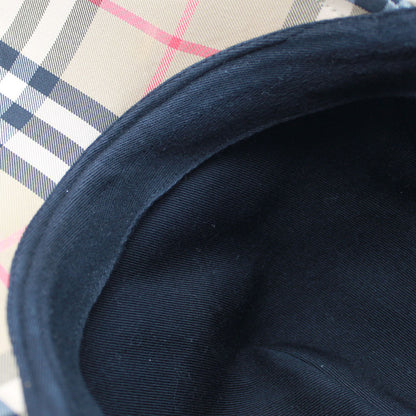 BURBERRY バーバリー キャップ ブラウン コットン レディース メンズ 【中古】