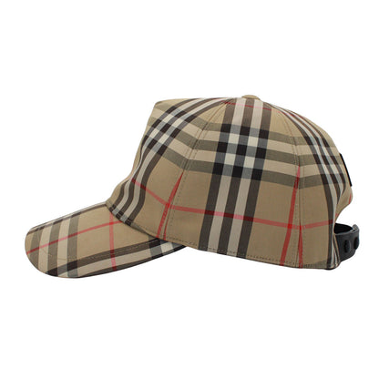 BURBERRY バーバリー キャップ ブラウン コットン レディース メンズ 【中古】