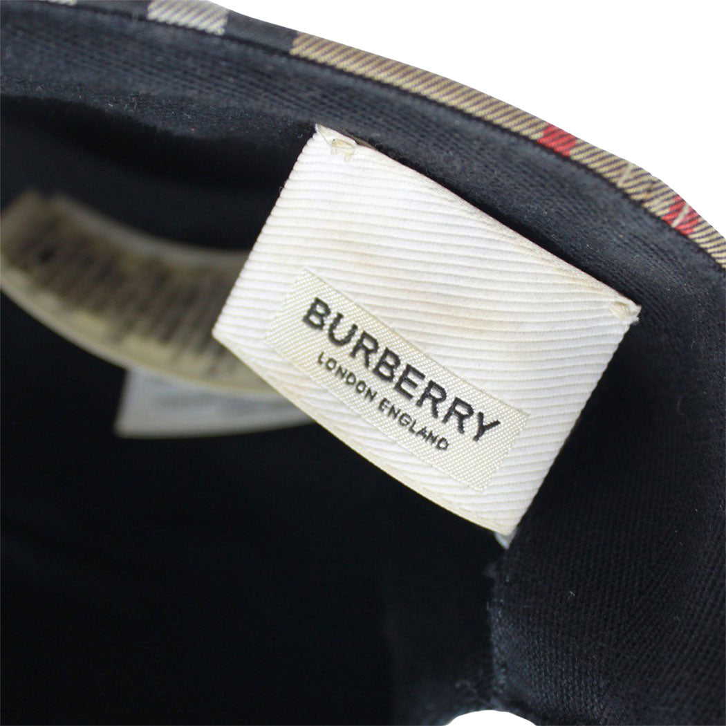 BURBERRY バーバリー キャップ ブラウン コットン レディース メンズ 【中古】