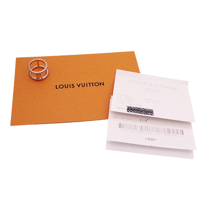 LOUIS VUITTON ルイ・ヴィトン リング・LV アイコニック ストラス リング 指輪 ピンクゴールド レディース M1334S 【中古】