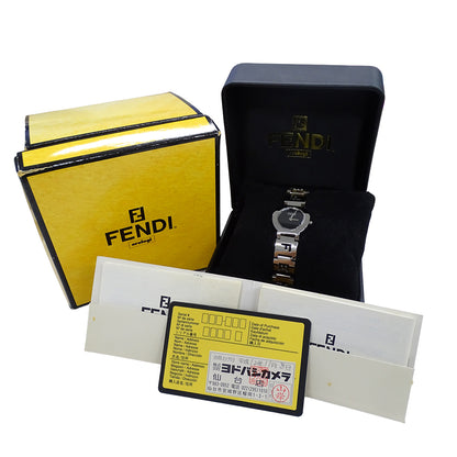 FENDI フェンディ オロロジ 3050L レディース 腕時計 クオーツ SS 磨き済み【中古】