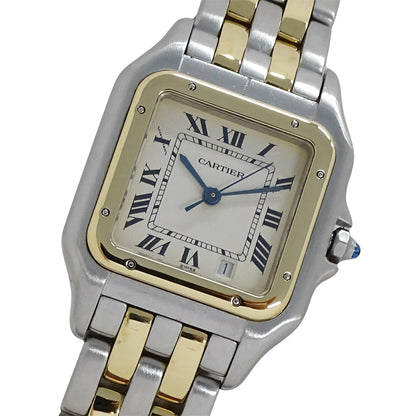 Cartier カルティエ パンテール MM W25028B6 ボーイズ 腕時計 クオーツ QZ SS YG 2ロウ 磨き済み 【中古】
