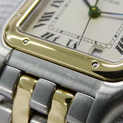 Cartier カルティエ パンテール MM W25028B6 ボーイズ 腕時計 クオーツ QZ SS YG 2ロウ 磨き済み 【中古】