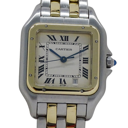 Cartier カルティエ パンテール MM W25028B6 ボーイズ 腕時計 クオーツ QZ SS YG 2ロウ 磨き済み 【中古】