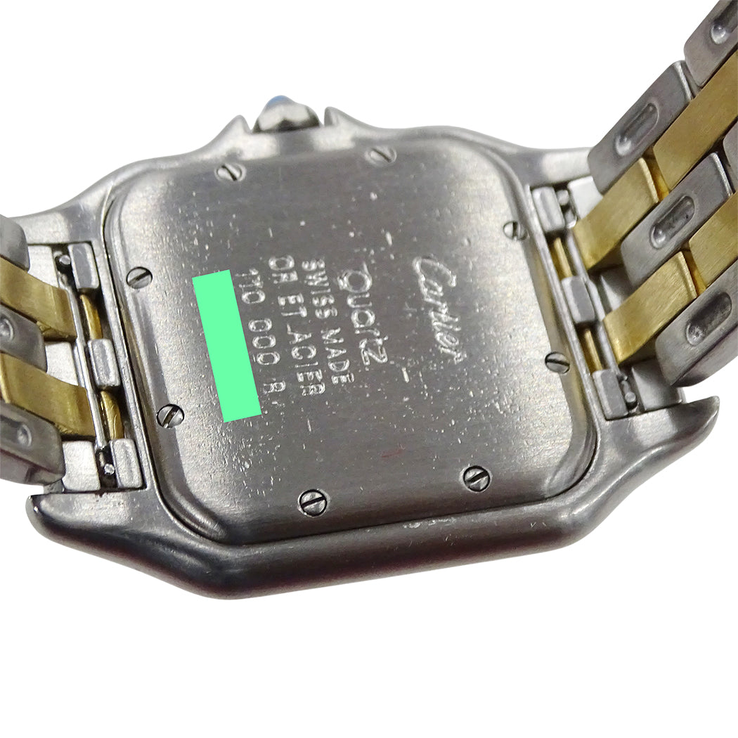 Cartier カルティエ パンテール MM W25028B6 ボーイズ 腕時計 クオーツ QZ SS YG 2ロウ 磨き済み 【中古】