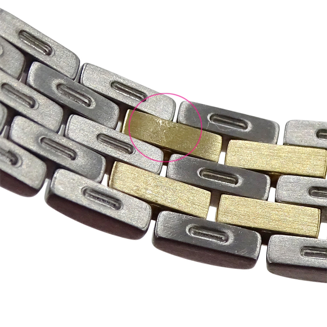 Cartier カルティエ パンテール SM W25029B6 レディース 腕時計 クオーツ QZ SS YG 2ロウ 磨き済み【中古】