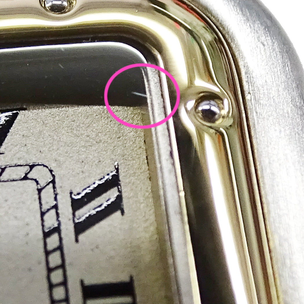 Cartier カルティエ パンテール SM W25029B6 レディース 腕時計 クオーツ QZ SS YG 2ロウ 磨き済み【中古】