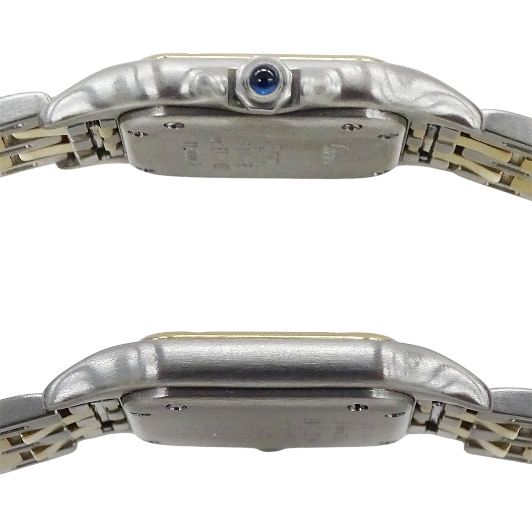 Cartier カルティエ パンテール SM W25029B6 レディース 腕時計 クオーツ QZ SS YG 2ロウ 磨き済み【中古】