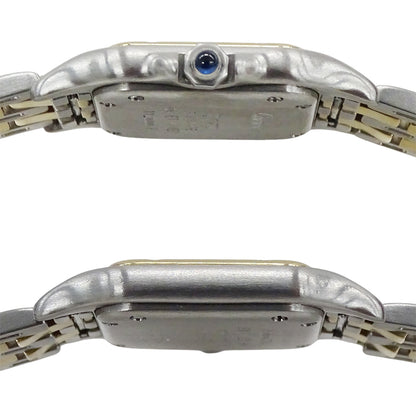 Cartier カルティエ パンテール SM W25029B6 レディース 腕時計 クオーツ QZ SS YG 2ロウ 磨き済み【中古】