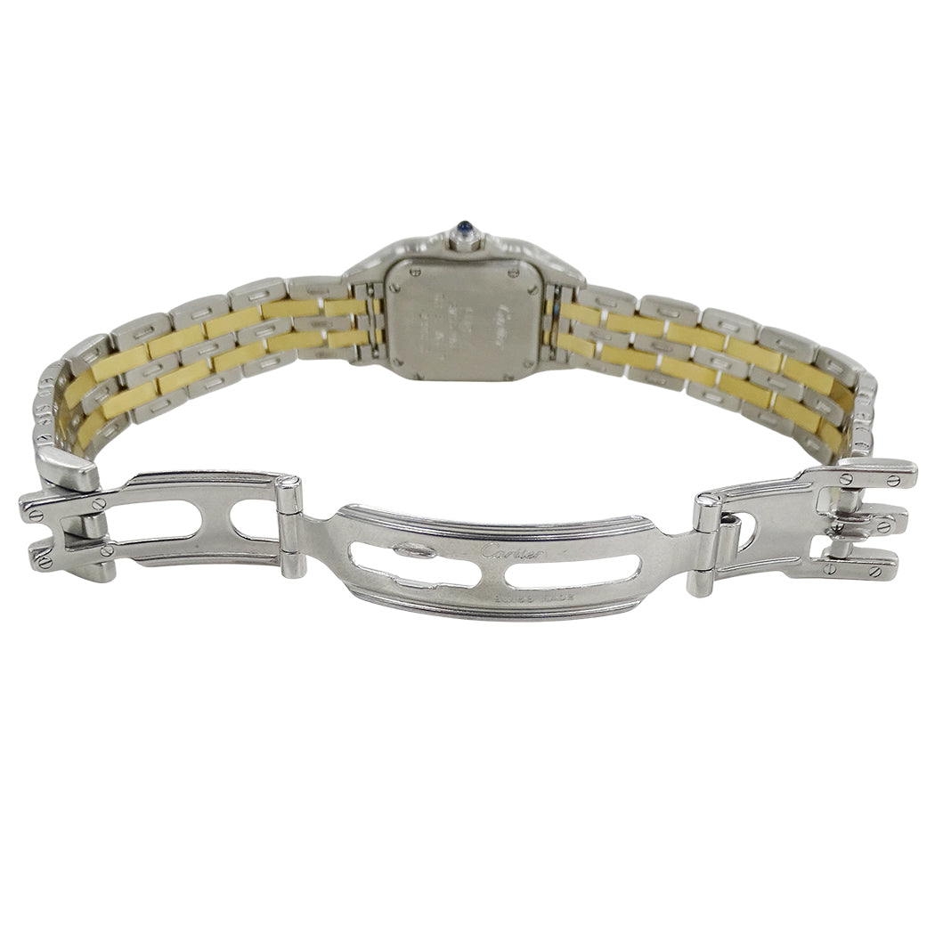 Cartier カルティエ パンテール SM W25029B6 レディース 腕時計 クオーツ QZ SS YG 2ロウ 磨き済み【中古】