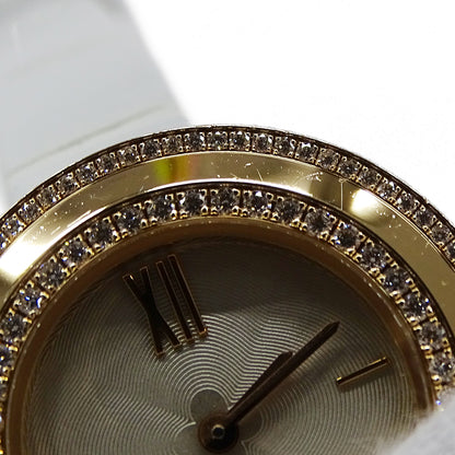 Van Cleef & Arpels ヴァンクリーフ＆アーペル チャーム ミニ VCARO29800 レディース 腕時計 クオーツ 750PG レザー 点検済み【中古】