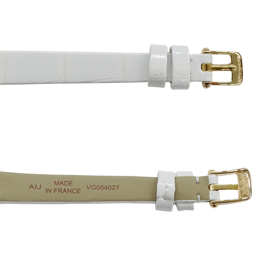 Van Cleef & Arpels ヴァンクリーフ＆アーペル チャーム ミニ VCARO29800 レディース 腕時計 クオーツ 750PG レザー 点検済み【中古】