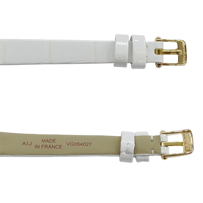 Van Cleef & Arpels ヴァンクリーフ＆アーペル チャーム ミニ VCARO29800 レディース 腕時計 クオーツ 750PG レザー 点検済み【中古】