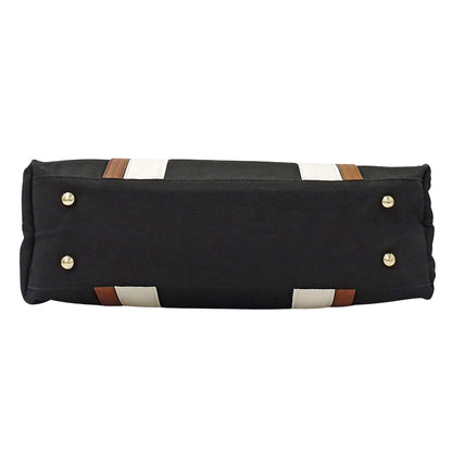 Chloe クロエ トートバッグ ブラック キャンバス レディース 【中古】