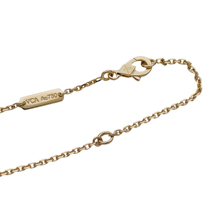 Van Cleef & Arpels ヴァンクリーフ＆アーペル ヴィンテージアルハンブラ ネックレス 750YG ゴールド レディース 磨き済み【中古】