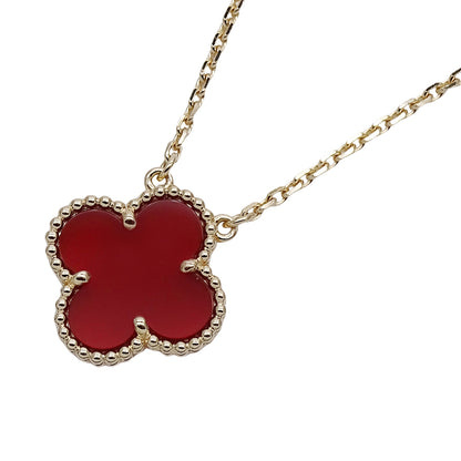 Van Cleef & Arpels ヴァンクリーフ＆アーペル ヴィンテージアルハンブラ ネックレス 750YG レディース 磨き済み【中古】