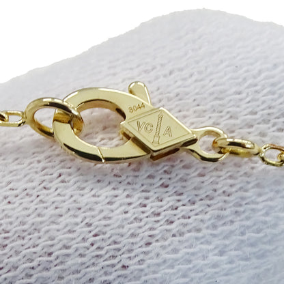 Van Cleef & Arpels ヴァンクリーフ＆アーペル ヴィンテージアルハンブラ ネックレス 750YG レディース 磨き済み【中古】