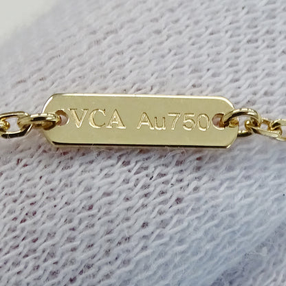 Van Cleef & Arpels ヴァンクリーフ＆アーペル ヴィンテージアルハンブラ ネックレス 750YG レディース 磨き済み【中古】