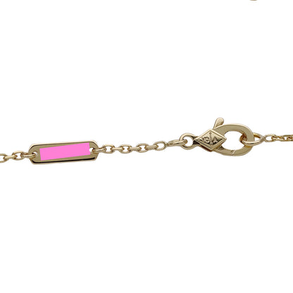 Van Cleef & Arpels ヴァンクリーフ＆アーペル ヴィンテージアルハンブラ ネックレス 750YG レディース 磨き済み【中古】