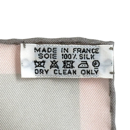 HERMES エルメス カレ90 MODERNISME TROPICAL 熱帯のモダニズム スカーフ ピンク マルチカラー シルク レディース 【中古】